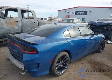 2022 Dodge Charger Scat Pack from USA, damaged, VIN 2C3CDXGJ6NH126606